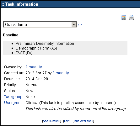 Chicago MBCCOP - WebCollab for project management in medical field - 03 - Using comments for additional tasks Chicago MBCCOP - WebCollab for project management in medical field - 03 - Using comments for additional tasks