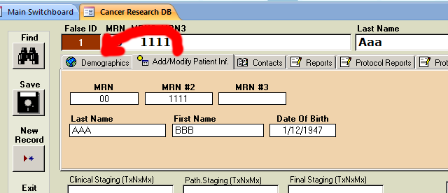 PORTS - How to enter new patient - 03 PORTS - How to enter new patient - 03